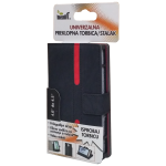 MeanIT Torbica/stalak, univerzalna, preklopna, 4-4.5",crno/crvena - TUS4
