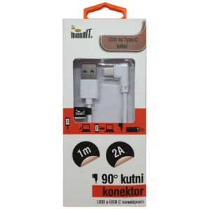 MeanIT USB kabl za smartphone, USB / USB C, 1 met - KMUSBC1
