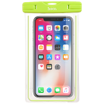 hoco. Torbica za mobitel, vodootporna, fluo zelena - Clear fantasy waterproof bag, GR
