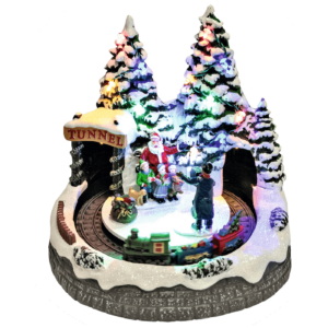 home Dekorativna LED rasvjeta, Djed Mraz, fotograf, djeca - DRM 8