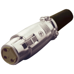 SAL Utičnica za mikrofon, XLR, tropolna - S 24