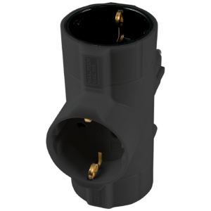 home Strujni razdjeljnik, 3 x shuko utičnice, 16A - TPF-26/BK