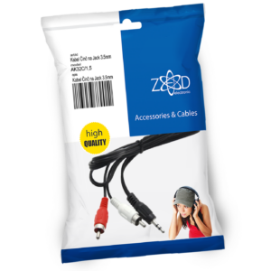 ZED electronic Činč na Jack 3.5mm kabl, dužina 1.5 met. - AK32C/1,5