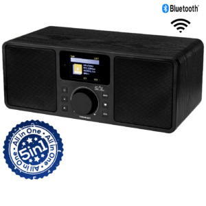 SAL Internet radio, FM , DAB, Bluetooth , 5u1 - INR 5000/BK