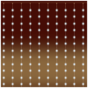 home Dekorativna LED rasvjeta, zavjesa - MLF 400/WW