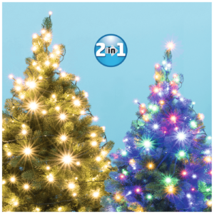 home Dekorativna LED rasvjeta, 2u1, daljinski upravljač - LED 205/WW/M