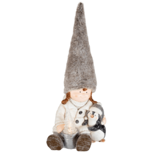 home Dekorativna rasveta, keramička figura, djevojčica - KDC 25