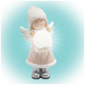 home Dekorativna rasveta, keramička figura, anđeo - KDC 24