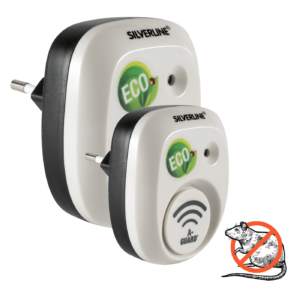 Silverline Ultrazvučni rastjerivač miševa i pacova, set 2 kom., 30 m² - IN 25304