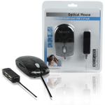 Konig Optički miš 800dpi + 2 x USB HUB i čitačem kartica - CMP-MOUSE HUB10