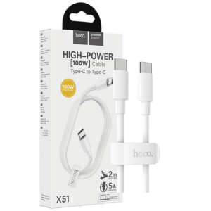 hoco. USB kabl type C, PD brzo punjenje, 5 A max., 2.0 met. - X51 High-power