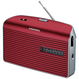 Grundig Radio prijemnik, AM - FM - Music 60 Red/Silver