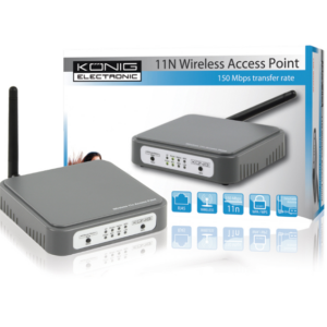 Konig Wireless Access Point 54Mbps, 2.4GHz - CMP-WNAP20