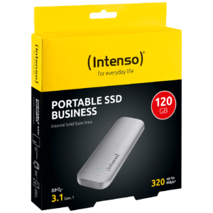 (Intenso) Eksterni SSD, kapacitet 120GB, USB 3.1 - SSD External 120GB/Business
