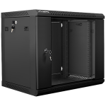 Lanberg Rack Ormar, 600 / 507 / 450 mm - RACK CABINET 9U, 19", Black