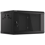 Lanberg Rack Ormar, 600 / 368 / 450 mm - RACK CABINET 6U, 19", Black