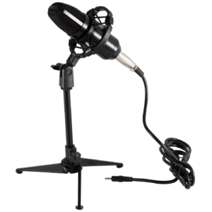 SAL Mikrofon, studijski, sa postoljem, 3.5 mm, 2.4 met. - M 12