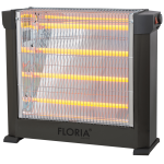 Floria Grijalica sa halogenim ( kvarcnim ) grijačem, 1800 W, crna - ZLN8808