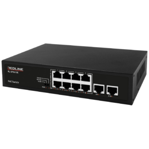 REDLINE PoE mrežni switch, 10 port RJ-45 , 8 PoE / 120W - RL-SP8610E