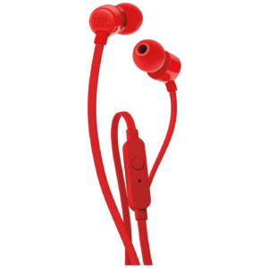 JBL Slušalice sa mikrofonom, 3.5 mm jack, crvena - T110 Red