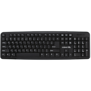 Connect XL Tastatura sa Qwerty rasporedom, USB, crna boja - CXL-K100