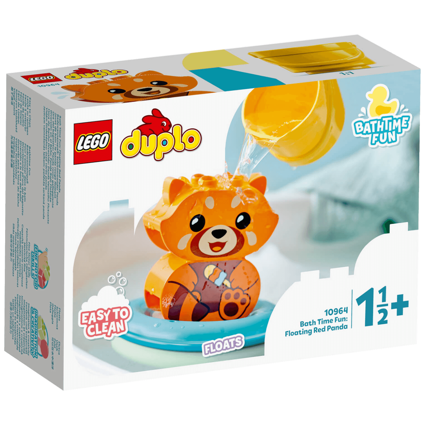 Lego Zabava u kadi: plutajuća crvena panda, LEGO Duplo