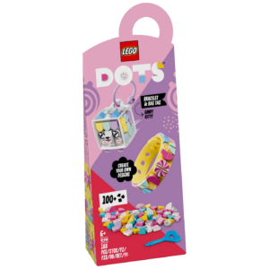 Lego Narukvica i privjesak za torbu - Slatka maca, LEGO Dots