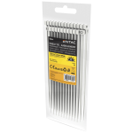Entac Plastične vezice 2,5mm x 100mm, 50 kom. - Cable Tie 2.5mmx100mm White