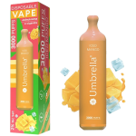 Umbrella Cigareta elektronska, jednokratna, Iced Mango 20mg - 3000 Puffs Iced Mango 20mg