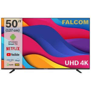 Falcom Televizor Smart LED TV 50" UHD ,Bluetooth ,WiFi, Android - TV-50LTF022SM
