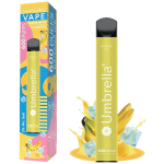 Umbrella Cigareta elektronska, jednokratna, Banana Ice 20mg - 600 Puffs Banana Ice 20mg