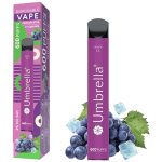 Umbrella Cigareta elektronska, jednokratna, Grape Ice 20mg - 600 Puffs Grape Ice 20mg