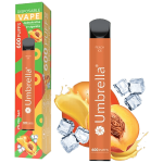 Umbrella Cigareta elektronska, jednokratna, Peach Ice 20mg - 600 Puffs Peach Ice 20mg