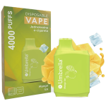 Umbrella Cigareta elektronska, jednokratna, Mango Ice 20mg - 4000 Puffs Mango Ice 20mg