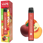 Umbrella Cigareta elektronska, jednokratna, Apple Peach 20mg - 2200 Puffs Apple Peach 20mg