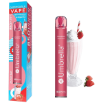 Umbrella Cigareta elektronska, jednokratna,Strawberry Milkshake 20 mg - 850 Puffs Strawb. Milkshake 20 mg