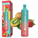 Umbrella Cigareta elektronska, jednokratna, Strawberry Kiwi 20mg - 3000 Puffs Strawberry Kiwi 20mg