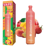 Umbrella Cigareta elektronska,jednokratna, Strawb. Peach Mango 20mg - 3000 Puffs Strawb. Peach Mango 20m