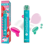 Umbrella Cigareta elektronska, jednokratna, Bubble Gum 20mg - 600 Puffs Bubble Gum 20mg