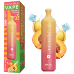 Umbrella Cigareta elektronska, jednokratna, Peach Ice 20mg - 3000 PUFFS Peach Ice 20mg