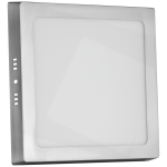 Avide Plafonjera LED, 18W, 1490 lm, 4000K, IP20 - ACSMNW-S-18W-ALU-SN
