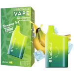 Umbrella Cigareta elektronska, jednokratna, Banana Ice 20mg - 5000 Puffs Banana Ice 20mg