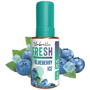 Umbrella Tekućina za e-cigarete, Blueberry Ice 30ml, 9mg - Fresh VG50 Blueberry Ice 30ml, 9mg