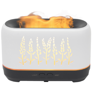 home Ultrazvučni aroma difuzor, ovlaživač, efekt plamena, 200ml - AD 200F