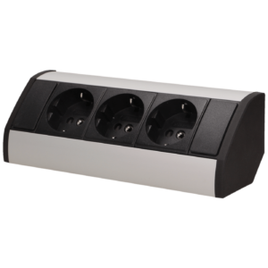 Orno Produžni kabel sa 3 x Schuko utičnice, ugradbena - OR-GM-9001/B-G(GS)