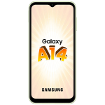 Samsung Smartphone 6.6", Octa Core 2.0GHz, RAM 4GB, 50 Mpixel - Galaxy A14 4GB/128GB Green