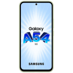 Samsung Smartphone 6.4", 5G, Octa Core 2.4GHz, RAM 8GB, 50Mpixel - Galaxy A54 5G 8GB/128GB Lime