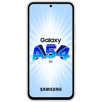 Samsung Smartphone 6.4", 5G, Octa Core 2.4GHz, RAM 8GB, 50Mpixel - Galaxy A54 5G 8GB/128GB White