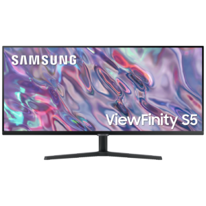 Samsung Monitor 34", UWQHD, Viewinfinity S5, HDMI, DisplayPort - LS34C500GAUXEN
