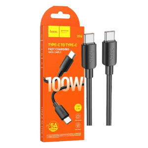 hoco. USB kabl za smartphone, type C, 100W, crna - X96 Hyper, 100W, Crni